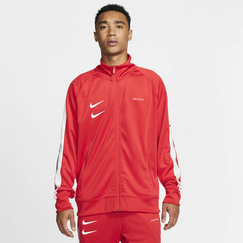 Nike Sportswear Swoosh Men S Jacket In Red Modesens