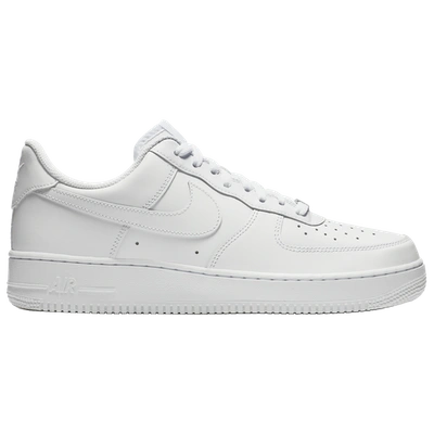 Shop Nike Mens  Air Force 1 Low In White/white/white