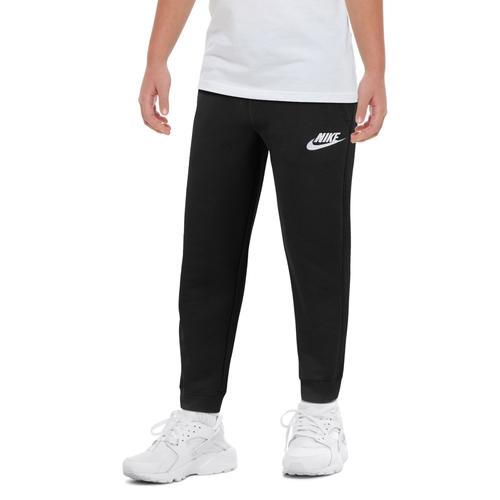 nike club fleece joggers black