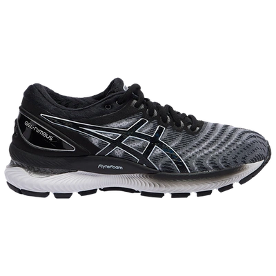 Shop Asics Womens ® Gel-nimbus 22 In White/black