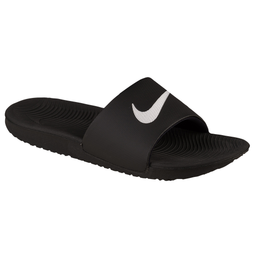 nike kawa slide men's white