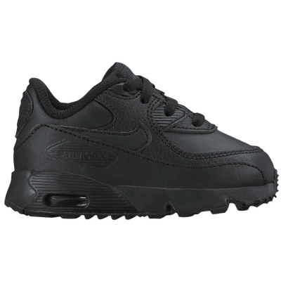 Shop Nike Boys  Air Max 90 In Black/black