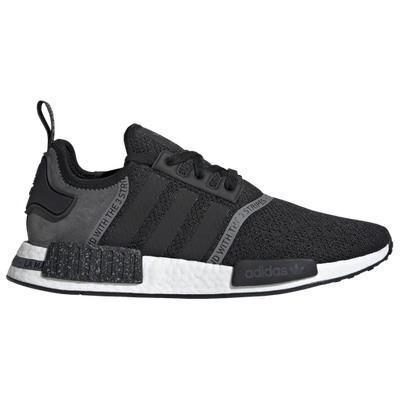 Shop Adidas Originals Mens  Nmd R1 In Black/black/grey