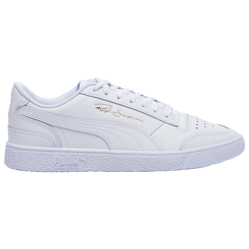 Puma Ralph Sampson Lo Sneakers In Triple White | ModeSens
