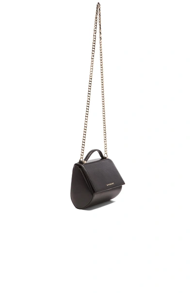 Shop Givenchy Mini Chain Pandora Box In Black