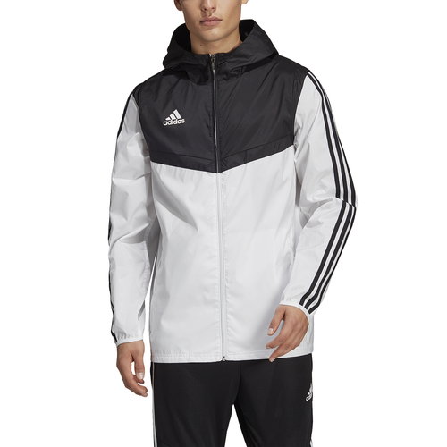 adidas windbreaker mens white