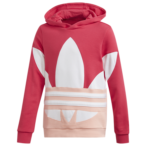 kids adidas trefoil hoodie