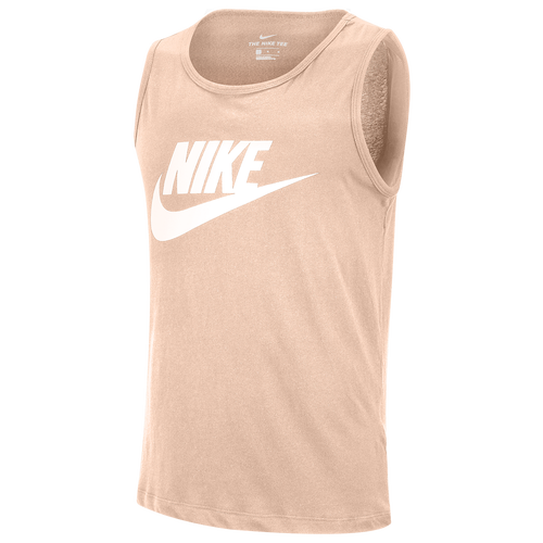 Nike Icon Futura Tank Top In Washed Coral White Modesens