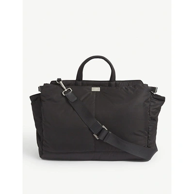 Shop Fendi Peek-a-boo Medium Shell Tote Bag In Black
