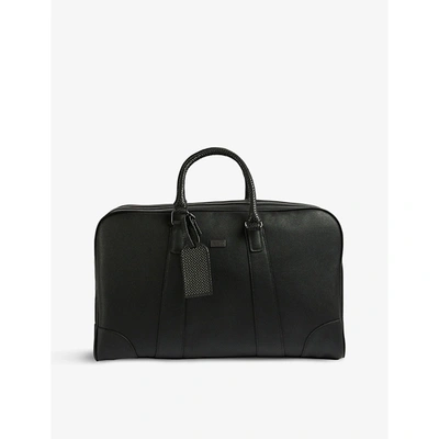 Shop Ted Baker Ripleey Textured Faux-leather Holdall
