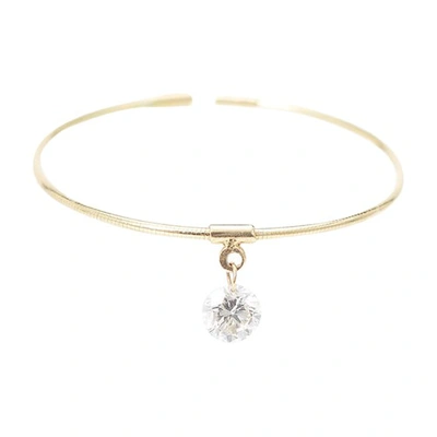 Shop Persée Ring Danaé 1 Diamond In Rose Gold