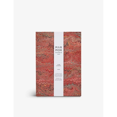 Shop Marmor Paperie Curl-marbled A5 Journal