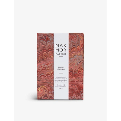 Shop Marmor Paperie Curl-marbled Pocket Journal 14cm
