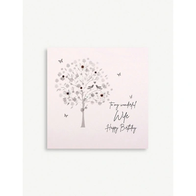 Shop Five Dollar Shake To My Wonderful Wife Birthday Greetings Card