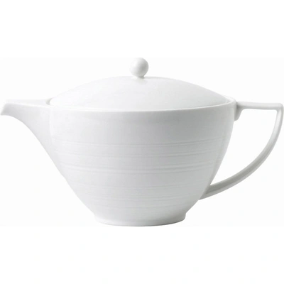 Shop Jasper Conran Wedgwood Jasper Conran @ Wedgwood Strata Bone China Teapot 1.2l