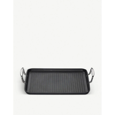 Le Creuset Toughened Non-stick Ribbed Rectangular Grill 35cm X 25cm