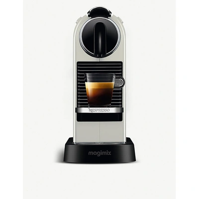 Shop Nespresso Magimix Citiz Coffee Machine - 11314 In White