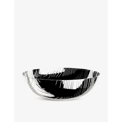 Shop Alessi Brown Bowl 29cm With Relief Decorations