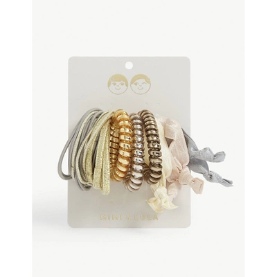 Mimi & Lula Assorted Pack Of 24 Hair Ties In Multi