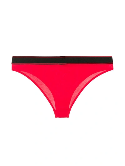 Dsquared2 Logo Briefs In Red