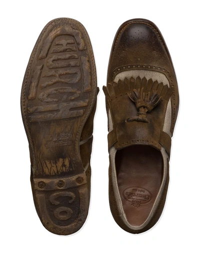 Shop Church's Shanghai 13 Tassel-detail Loafers In Brown