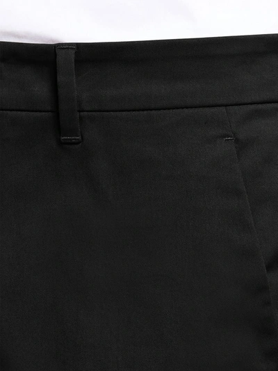 Shop Prada Straight-leg Tailored Trousers In Black