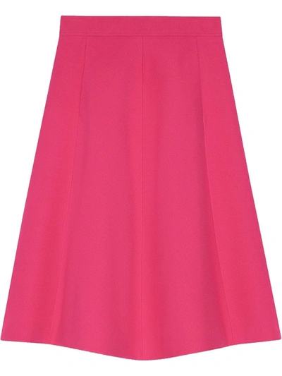 Shop Gucci A-line Skirt In Pink