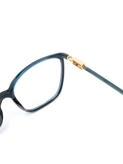 Shop Fendi Ff0442/g Square-frame Glasses In Blue