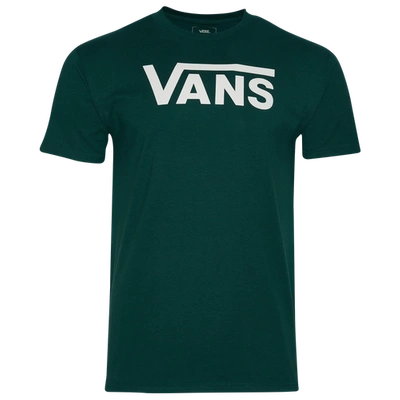 Shop Vans Mens  Classic T-shirt In Green/black