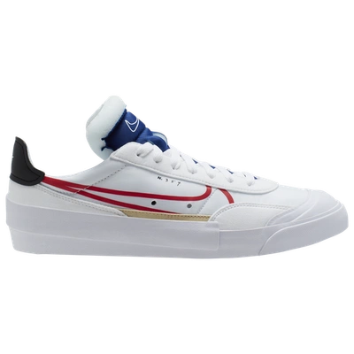 Shop Nike Mens  Drop-type In White/university Red/deep Royal Blue