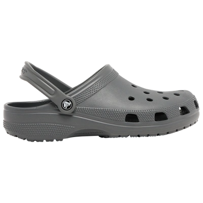 Shop Crocs Mens  Classic Clogs In Grey/grey