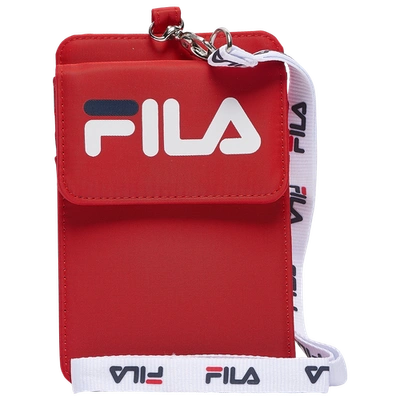 Shop Fila Comley Red White Size One Size
