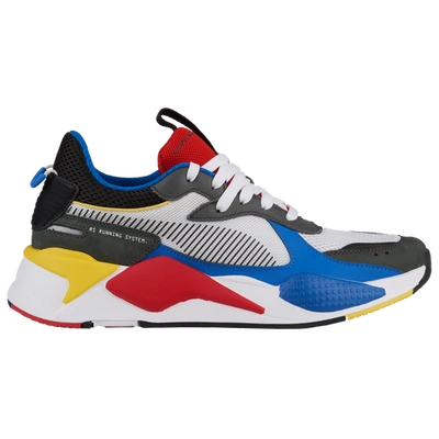 Shop Puma Mens  Rs-x In White/royal/high Risk Red