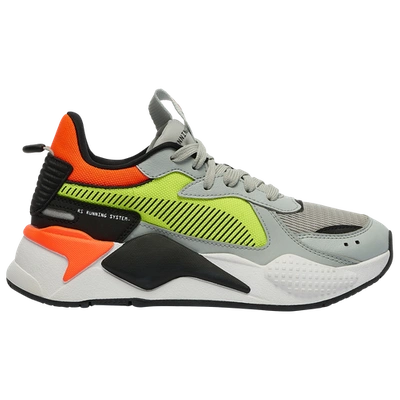 Shop Puma Boys  Rs-x In High Rise/yellow Alert/orange