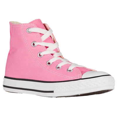 Shop Converse Girls  All Star High Top In Pink