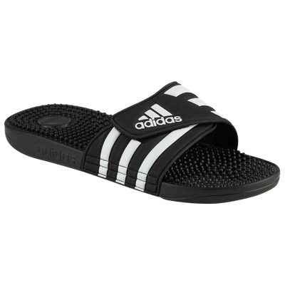 Shop Adidas Originals Mens Adidas Adissage Slides In Black/white