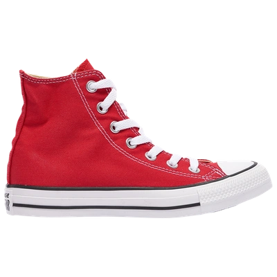 Shop Converse Boys  All Star High Top In Red/white