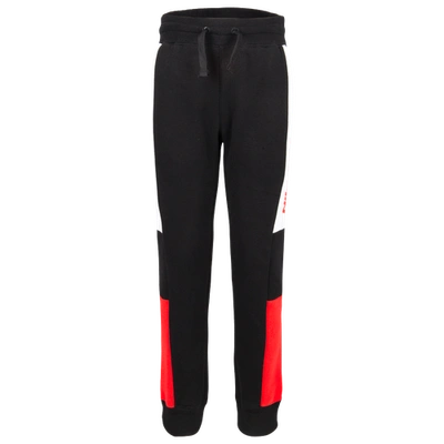 Shop Nike Boys  Air Pants In Black/red/white