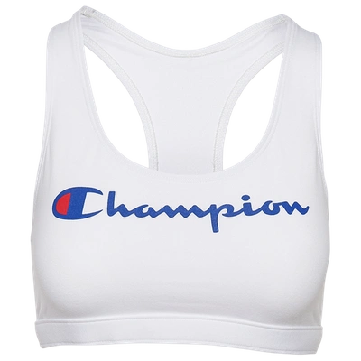 Shop Champion Womens  Reissue Bra In White/black