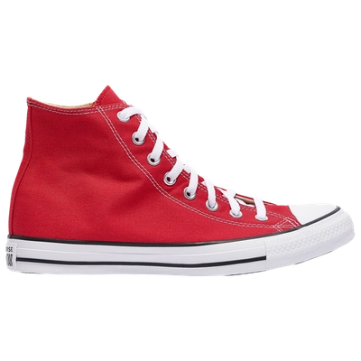 Shop Converse Mens  All Star High Top In Bright Red/white