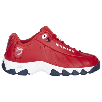 Shop K-swiss Womens  St329 Heritage In Red/navy