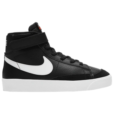 Shop Nike Boys  Blazer Mid '77 In Black/sail/white