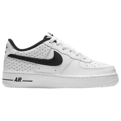 Shop Nike Boys  Air Force 1 '07 In White/black