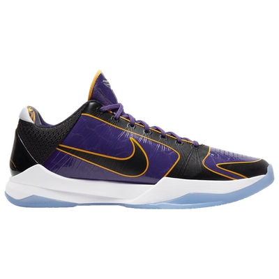 Shop Nike Boys  Kobe V Protro In Purple/gold