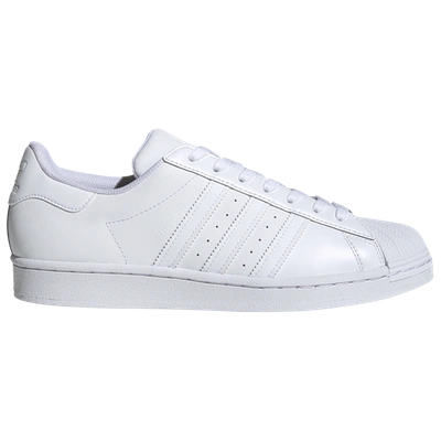 Shop Adidas Originals Mens  Superstar Casual Sneaker In White/white/white