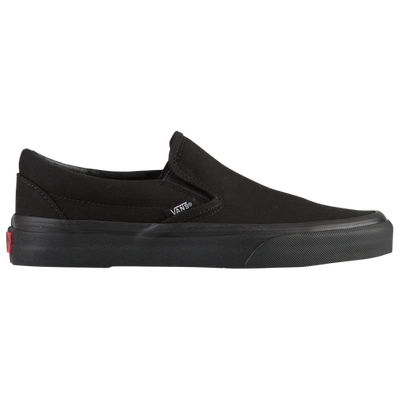 Shop 20th Century Fox Boys Vans Classic Slip On In Black/black