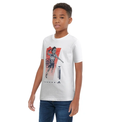 Adidas Originals Kids' Boys Adidas Don Geek Up T-shirt In White/red |  ModeSens
