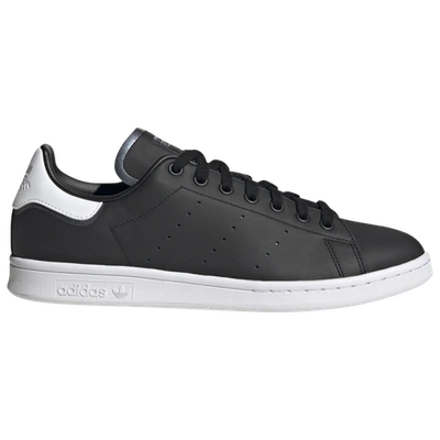 Shop Adidas Originals Mens  Stan Smith In Black/white
