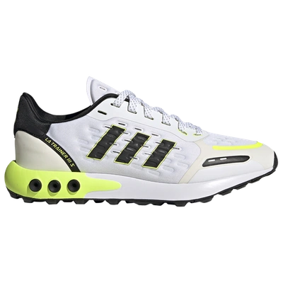 Adidas Originals La Trainer Iii Shoe In White/black/yellow | ModeSens