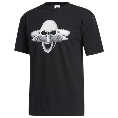 Adidas Originals Superstar Skull T-shirt In Black/multi | ModeSens